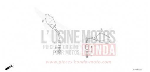MIROIR CB500FAR de 2024